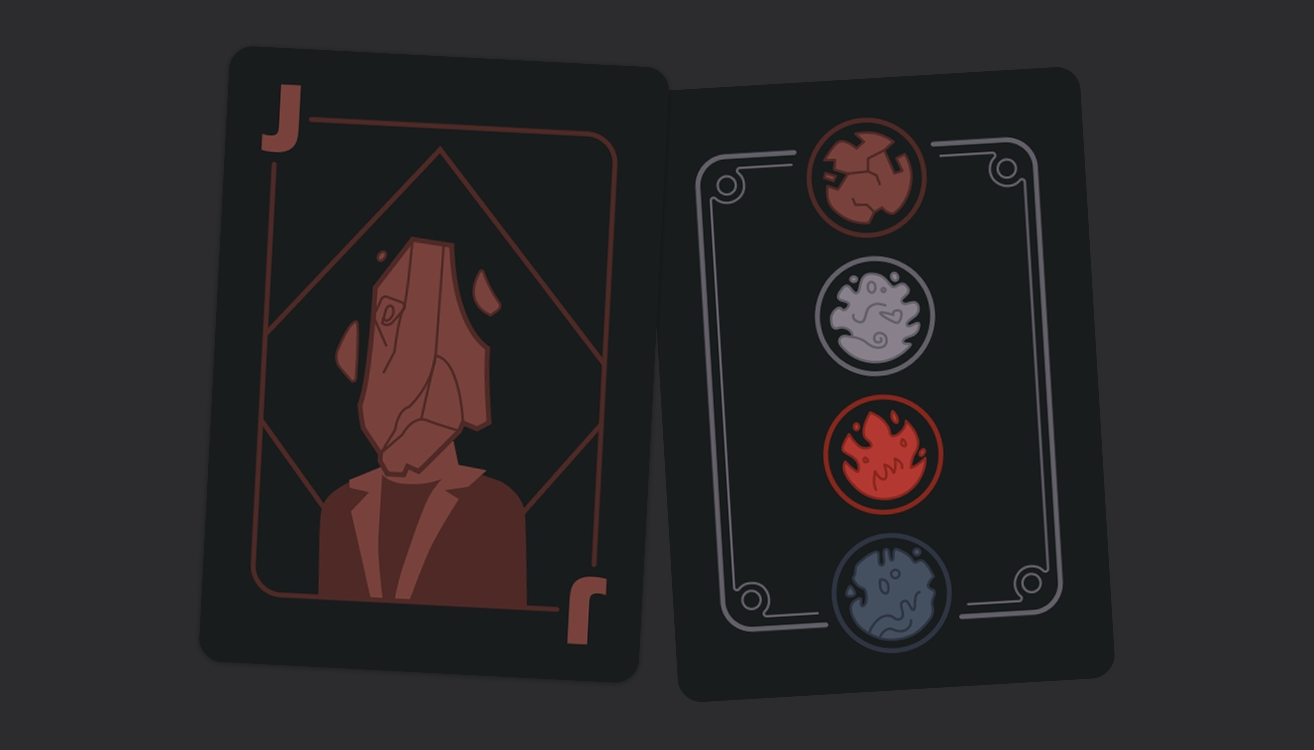 Mystical playing cards