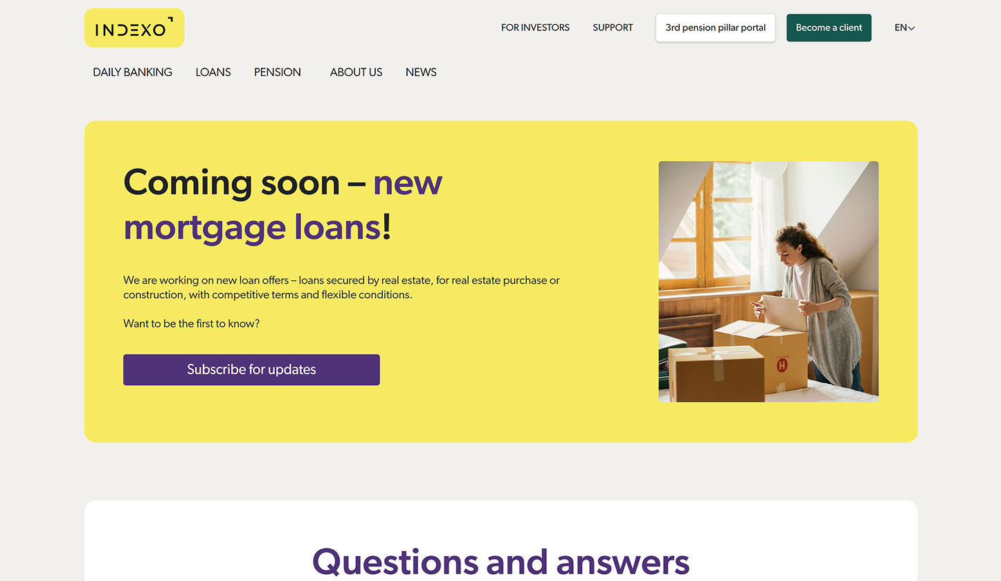 Loan solution design